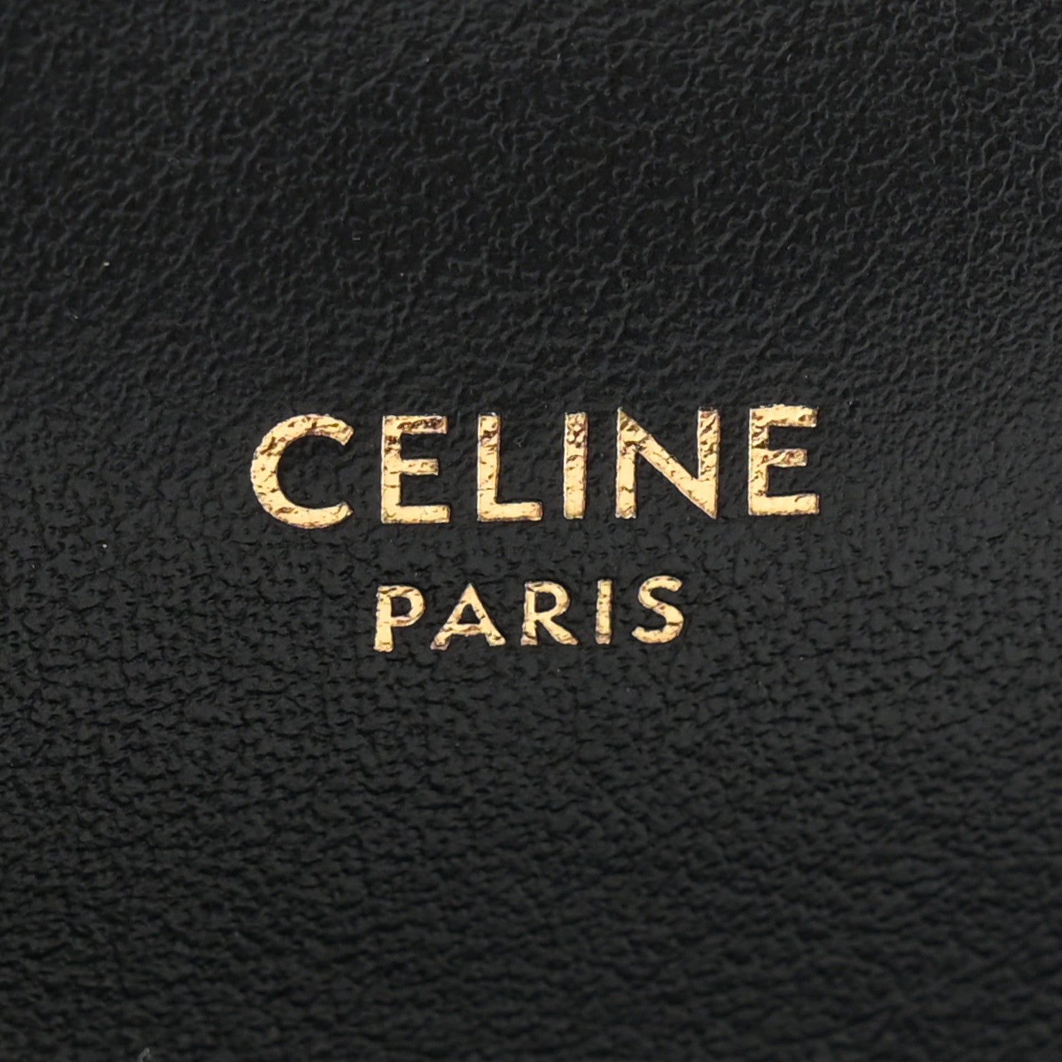 Celine Shiny Smooth Calfskin C Wallet On Chain Bag Black 6 of 10