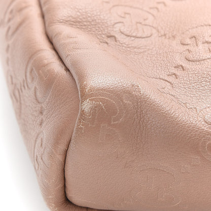 Gucci Guccissima Small Flap Messenger Bag Pink 11 of 11