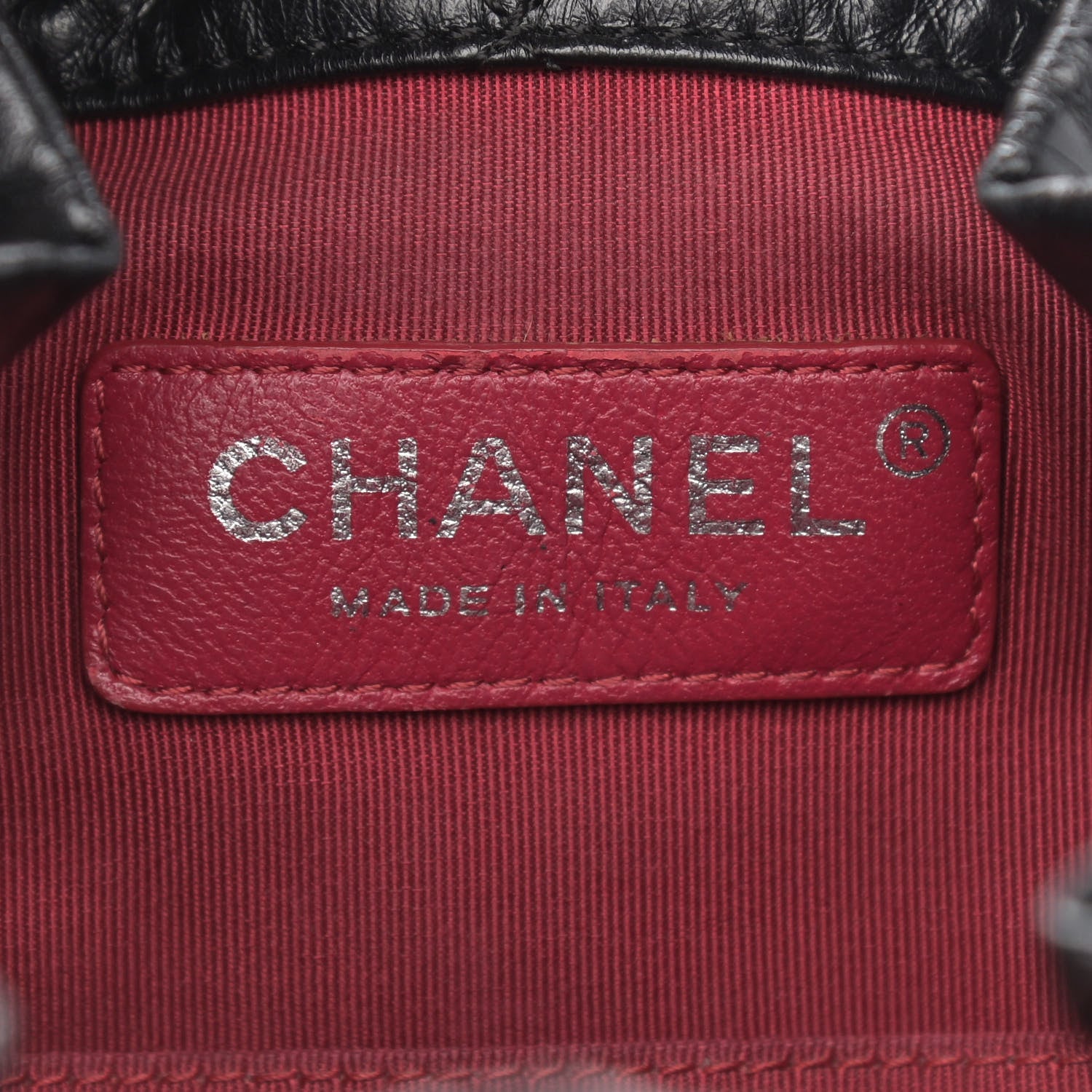Chanel Aged Calfskin Quilted Small Gabrielle Backpack Black 6 of 13