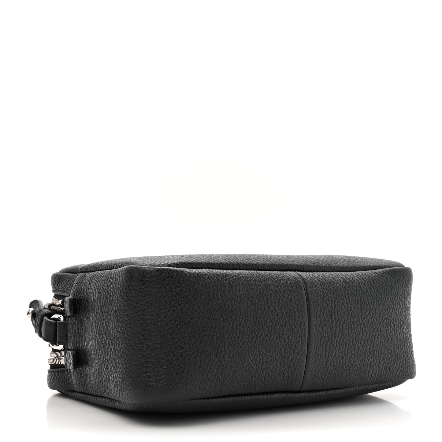 Vitello Daino Soft Camera Crossbody Black