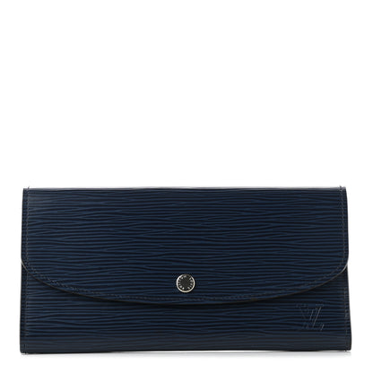 Louis Vuitton Epi Emilie Wallet Indigo 1 of 8