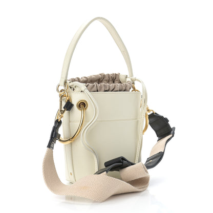 Chloe Smooth Calfskin Small Roy Bucket Bag Natural White 3 of 12