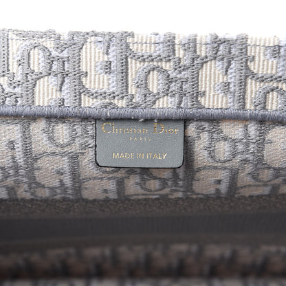 Christian Dior Oblique Medium Book Tote Grey 6 of 10