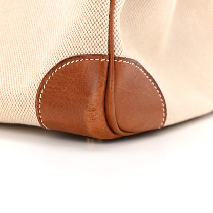 Hermes Toile Barenia Birkin 35 Fauve 16 of 19