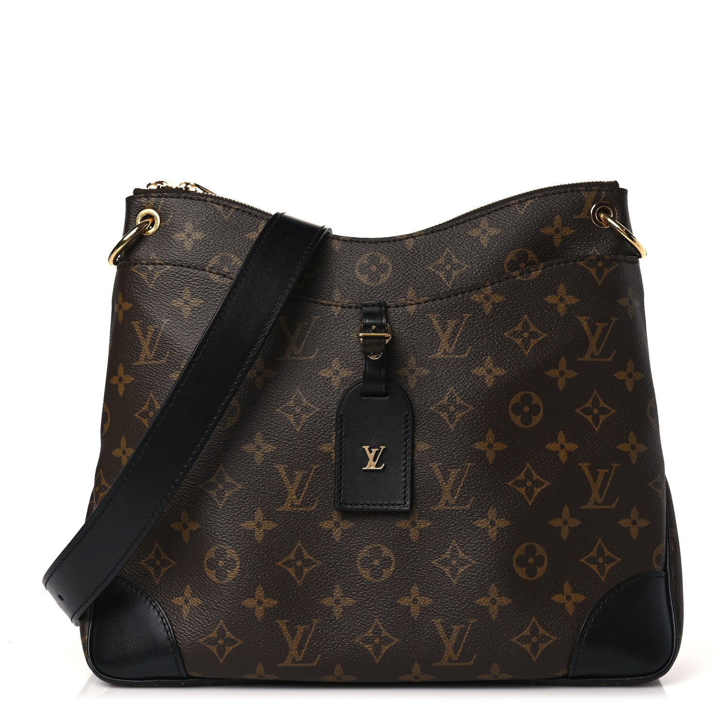 Louis Vuitton Monogram Odeon MM Black 1 of 7