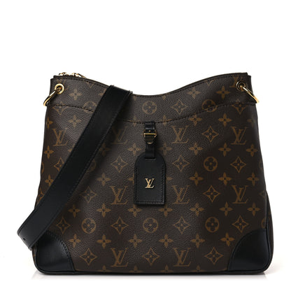 Louis Vuitton Monogram Odeon MM Black 1 of 7