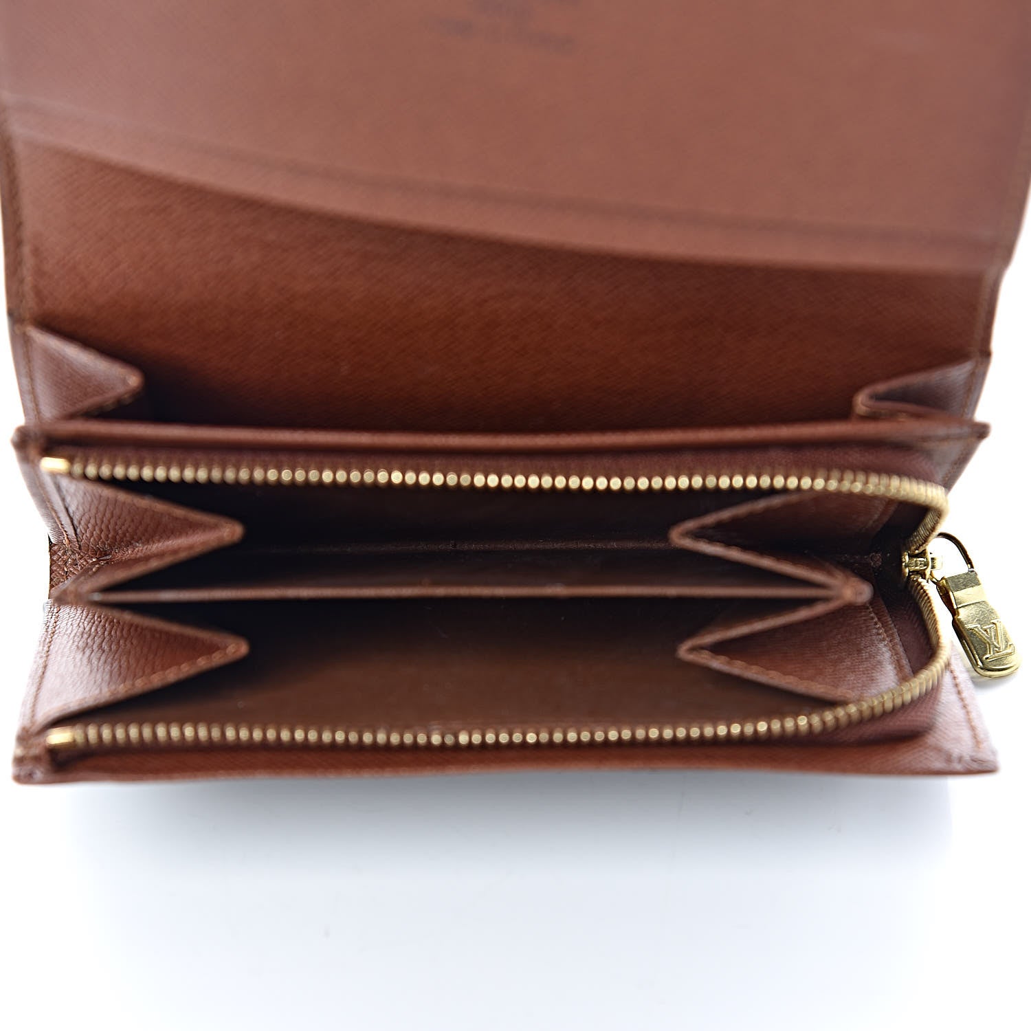 Louis Vuitton Monogram Porte-Monnaie Tresor Wallet 6 of 15