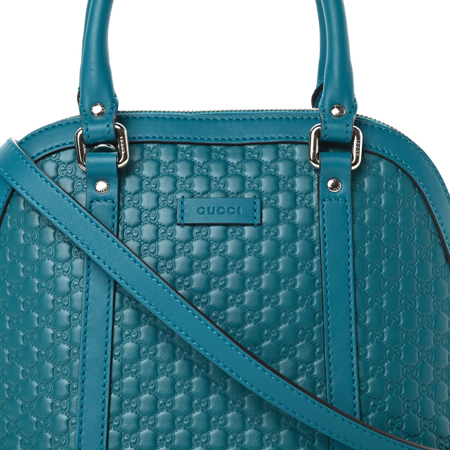 Gucci Microguccissima Mini Dome Bag Deep Cobalt 8 of 11