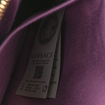 Versace Grained Calfskin Medusa Camera Bag Black 8 of 13