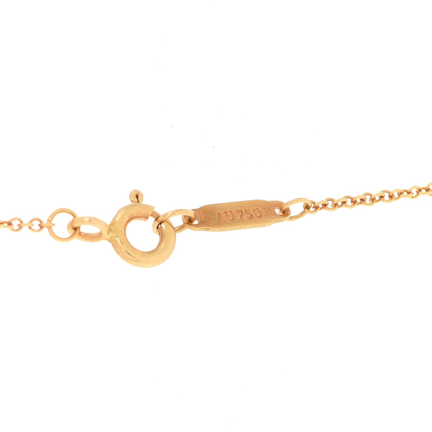 18K Yellow Gold 1837 Interlocking Circles Pendant Necklace