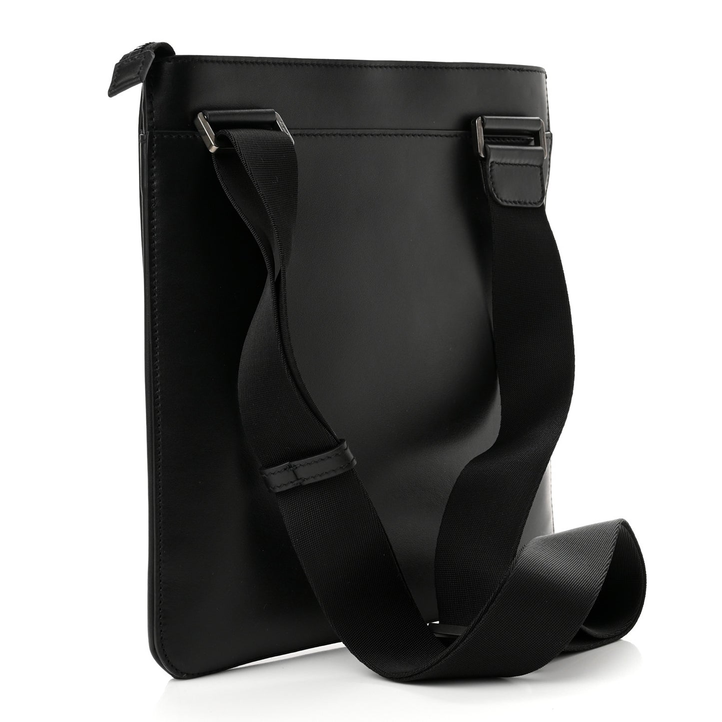Calfskin Firenze Crossbody Bag Black