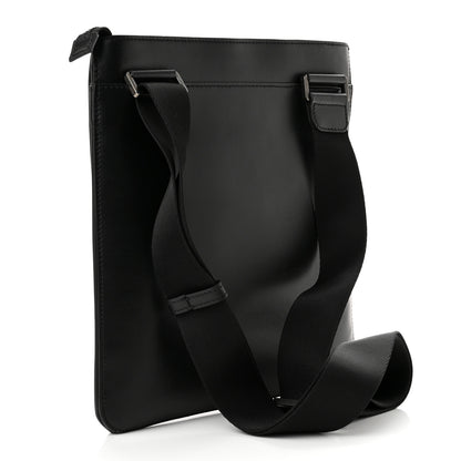 Salvatore Ferragamo Calfskin Firenze Crossbody Bag Black 3 of 9