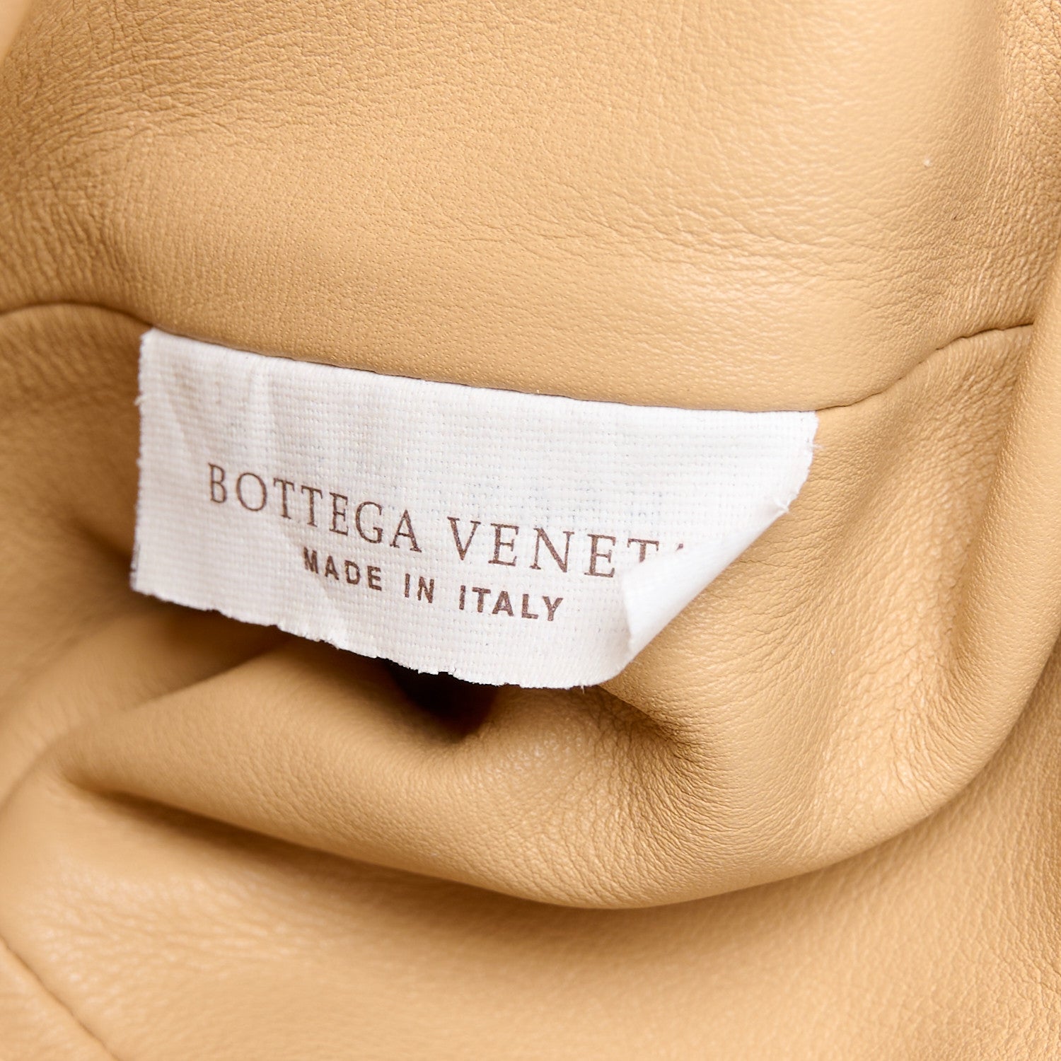 Bottega Veneta Butter Calfskin The Mini Pouch Almond 1735193