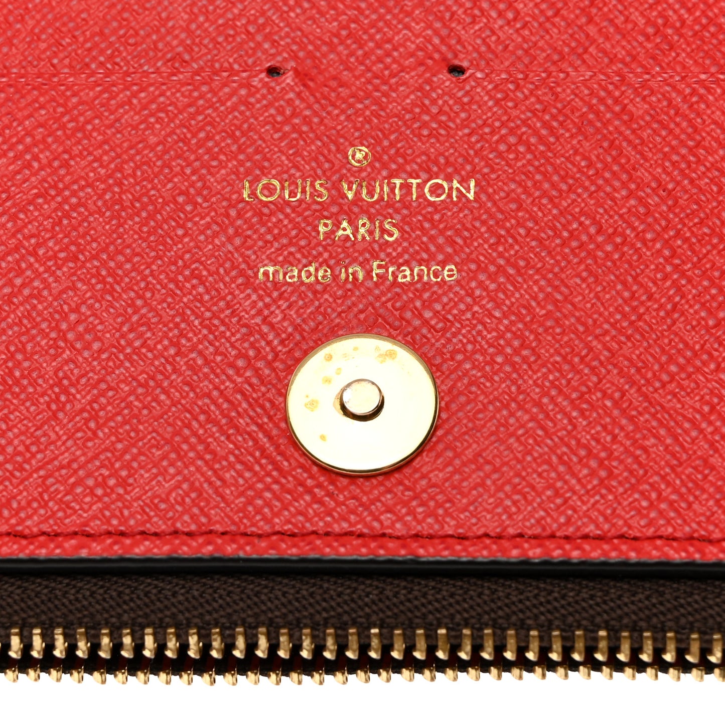 Monogram Adele Wallet Coquelicot