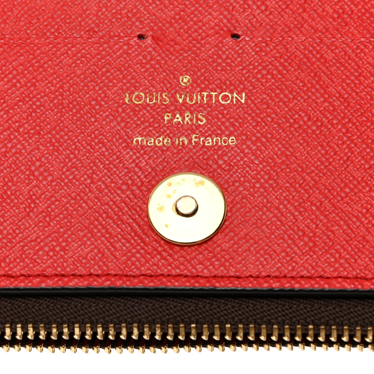Louis Vuitton Monogram Adele Wallet Coquelicot 6 of 7
