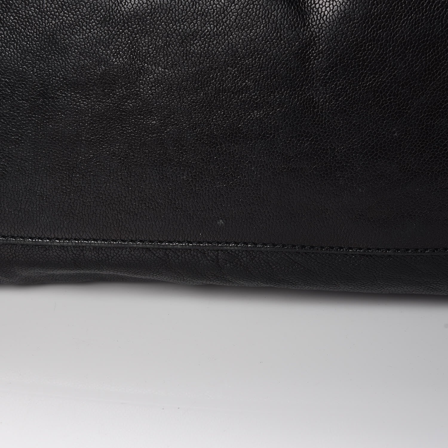 Chanel Glazed Caviar East West Modern Chain Tote Black 14 of 15