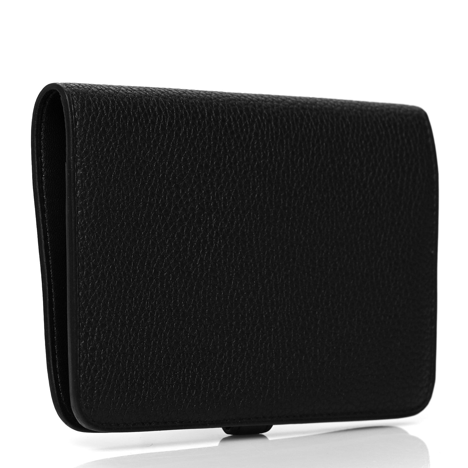 Hermes Togo Dogon Compact Wallet Black 3 of 8