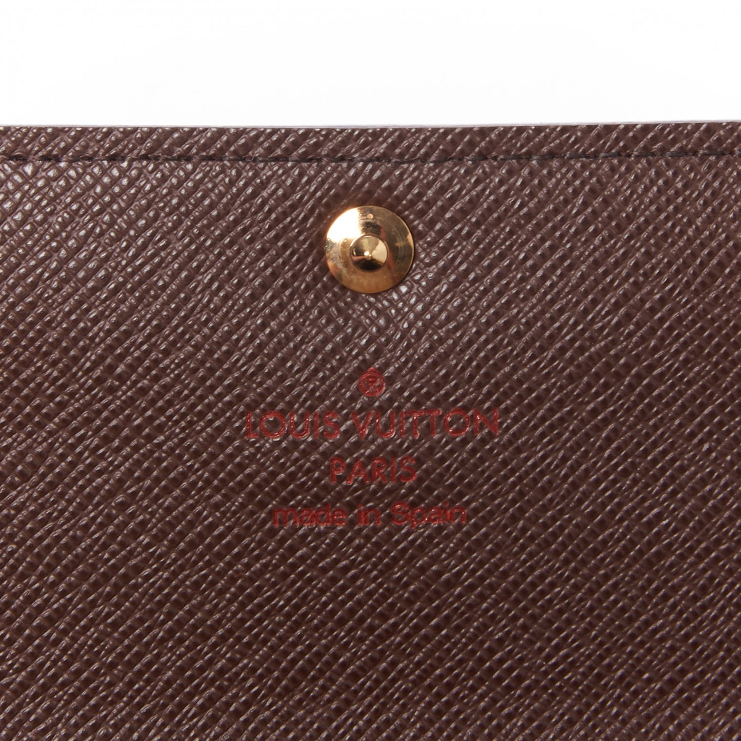 Damier Ebene Sarah Wallet