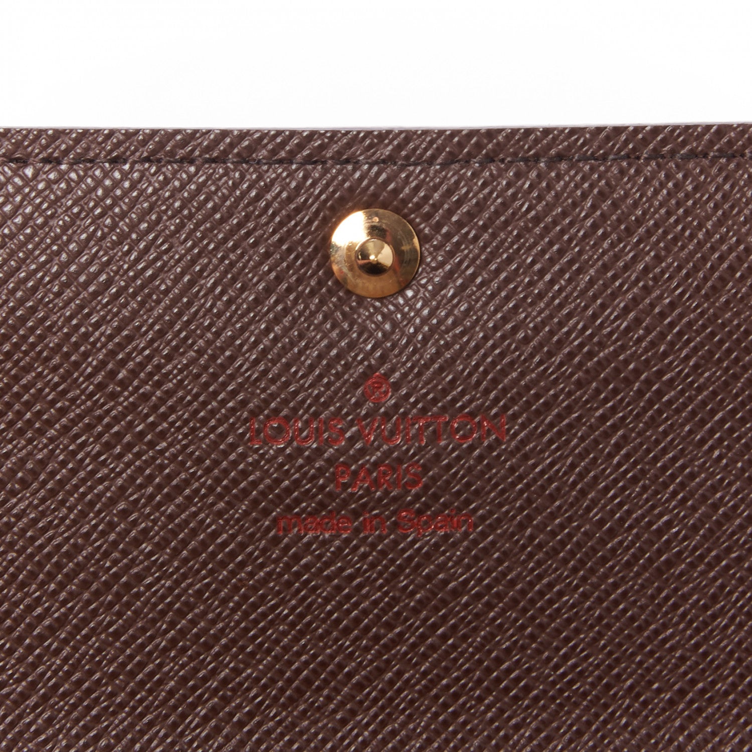 Louis Vuitton Damier Ebene Sarah Wallet 8 of 9