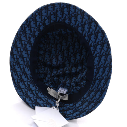 Christian Dior Oblique Childrens Reversible Teddy-D Brim Bucket Hat T4 Blue 7 of 8