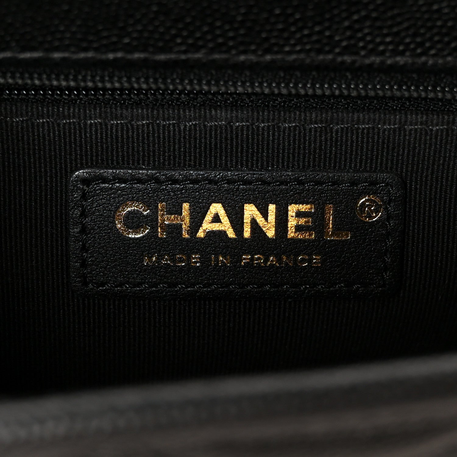 Chanel Caviar Quilted School Memory Small Top Handle Flap Black 6 of 12