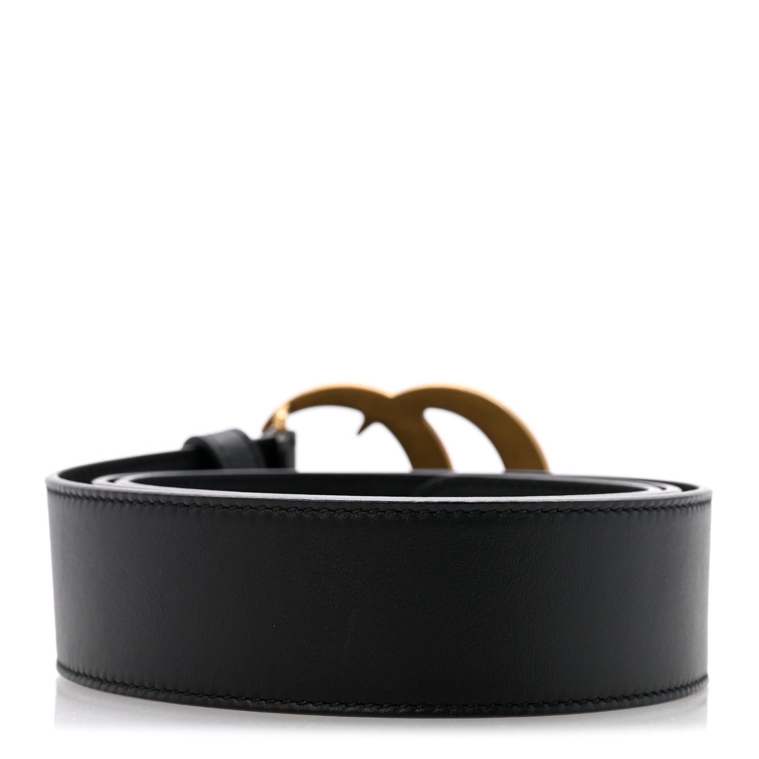 Gucci Calfskin Double G 40mm Belt 95 38 Black 2 of 8