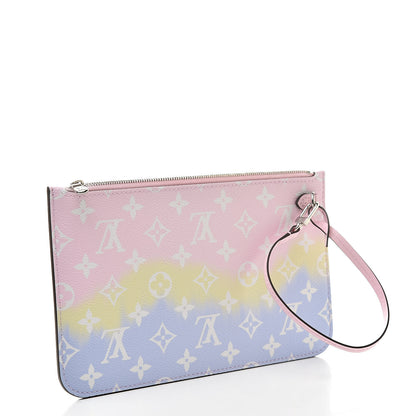 Louis Vuitton Monogram Escale Neverfull MM GM Pochette Pastel 3 of 8