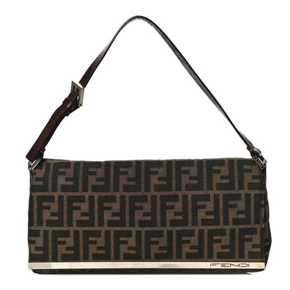 Fendi Zucca Shoulder Bag Tobacco 1 of 15