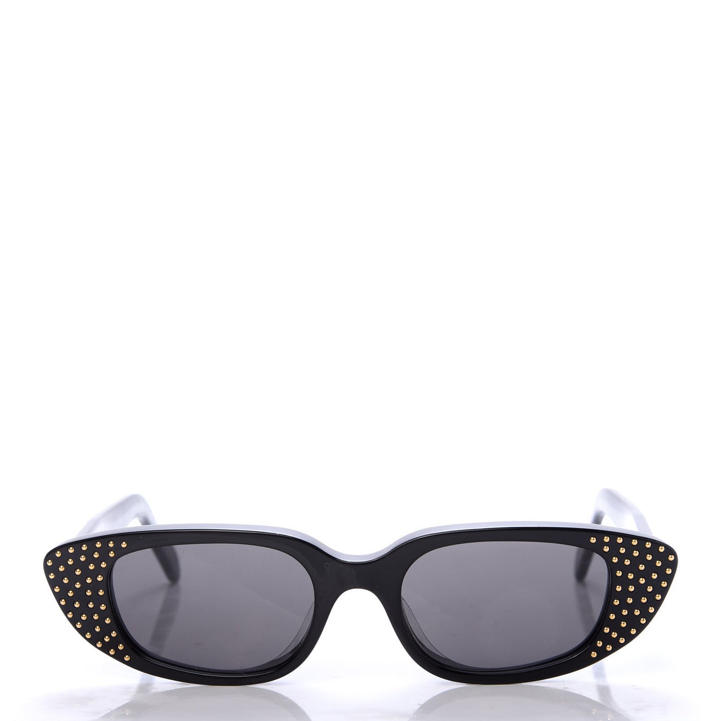 Acetate Cat Eye Studded Sunglasses CL4144US Black