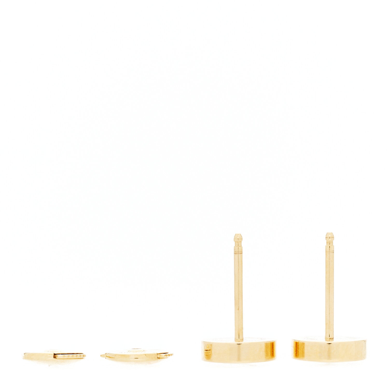 Cartier 18K Yellow Gold LOVE Earrings 3 of 6