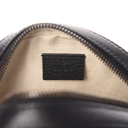 Gucci Velvet Calfskin GG Monogram Round Shoulder Bag Blue Beige 6 of 11