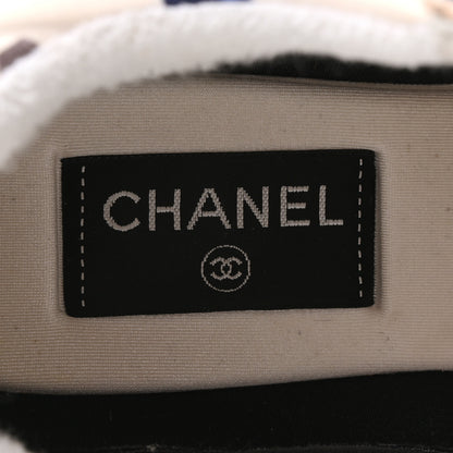 Chanel Satin Suede CC Graffiti Print Sneakers 41 Multicolor 8 of 10
