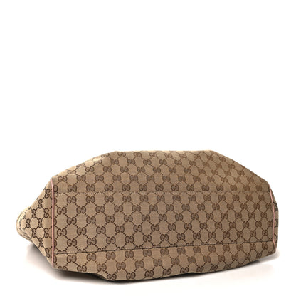 Gucci Monogram Large Sukey Tote Beige Pink 4 of 11