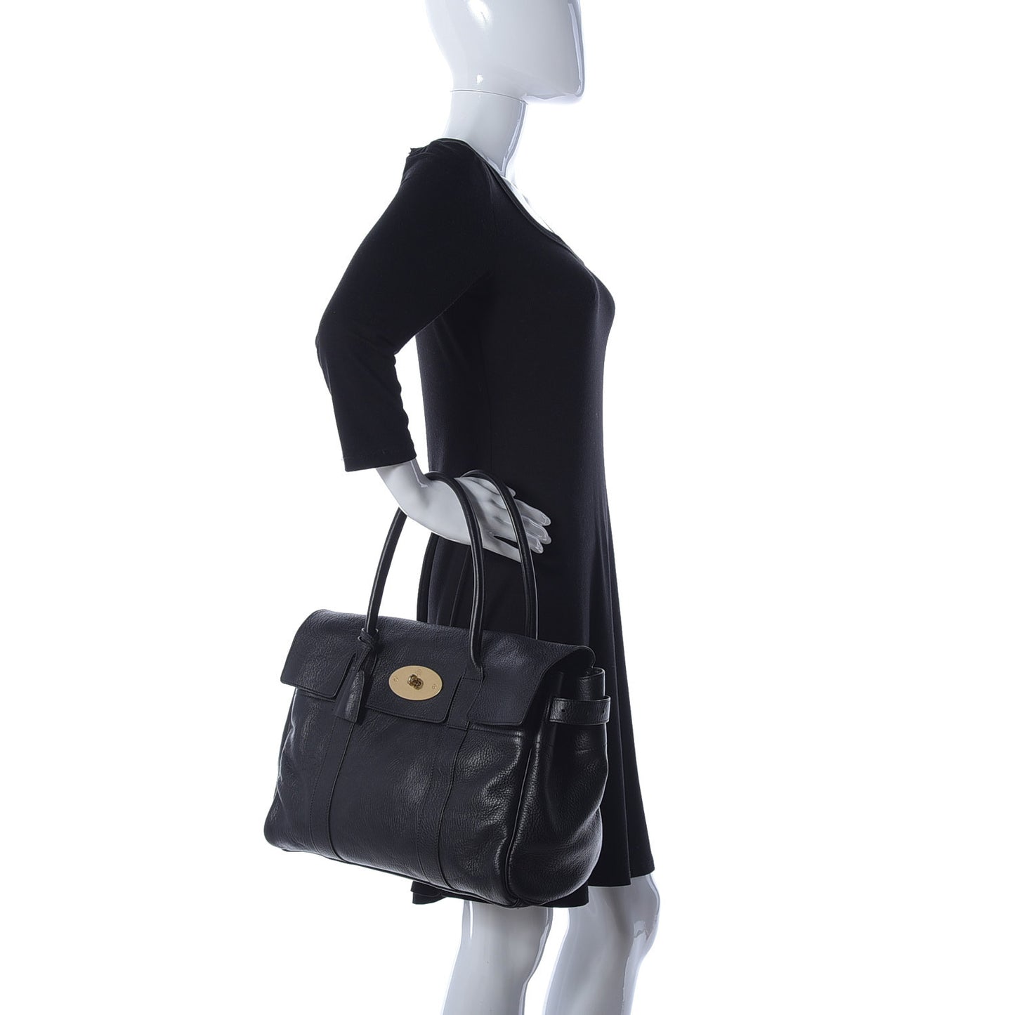 Natural Leather Bayswater Black