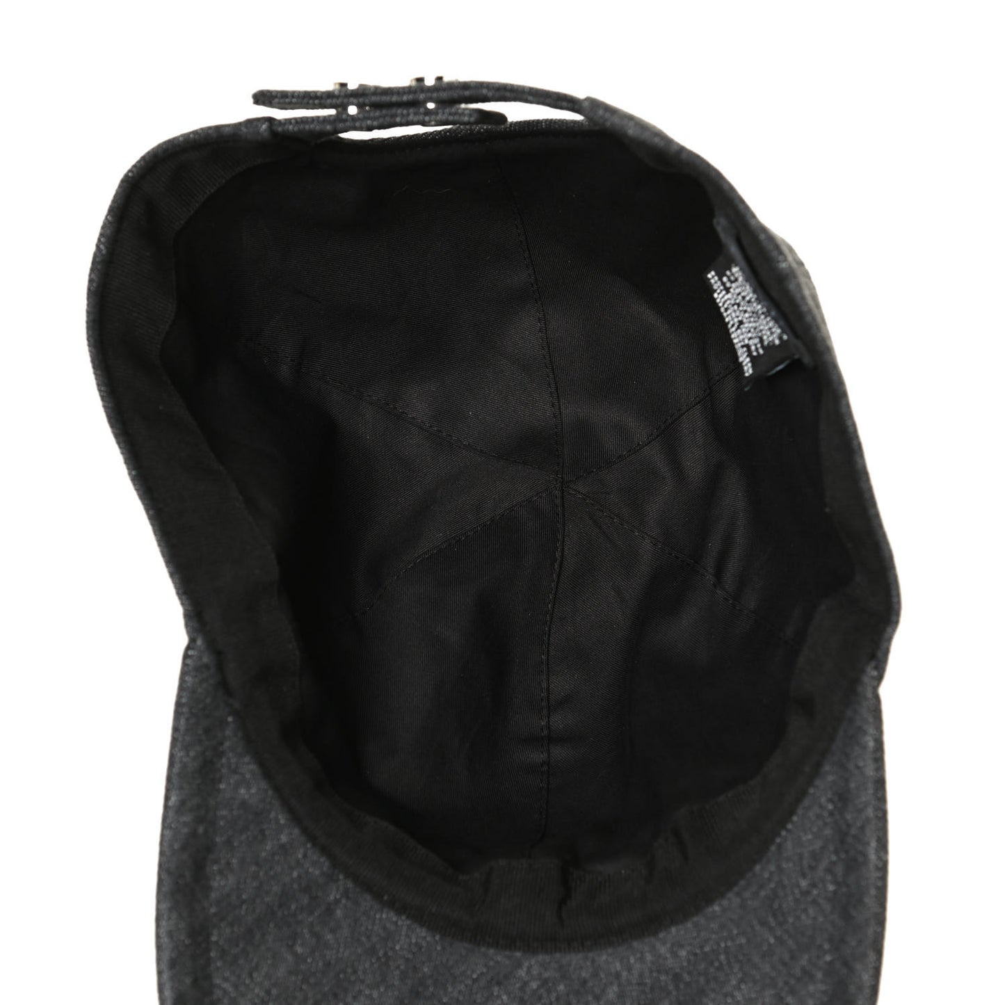 Cotton Sequin CC Cap Hat Black