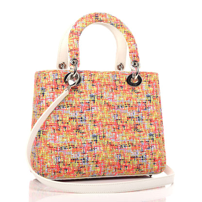Christian Dior Tweed Medium Lady Dior Multicolor 3 of 10