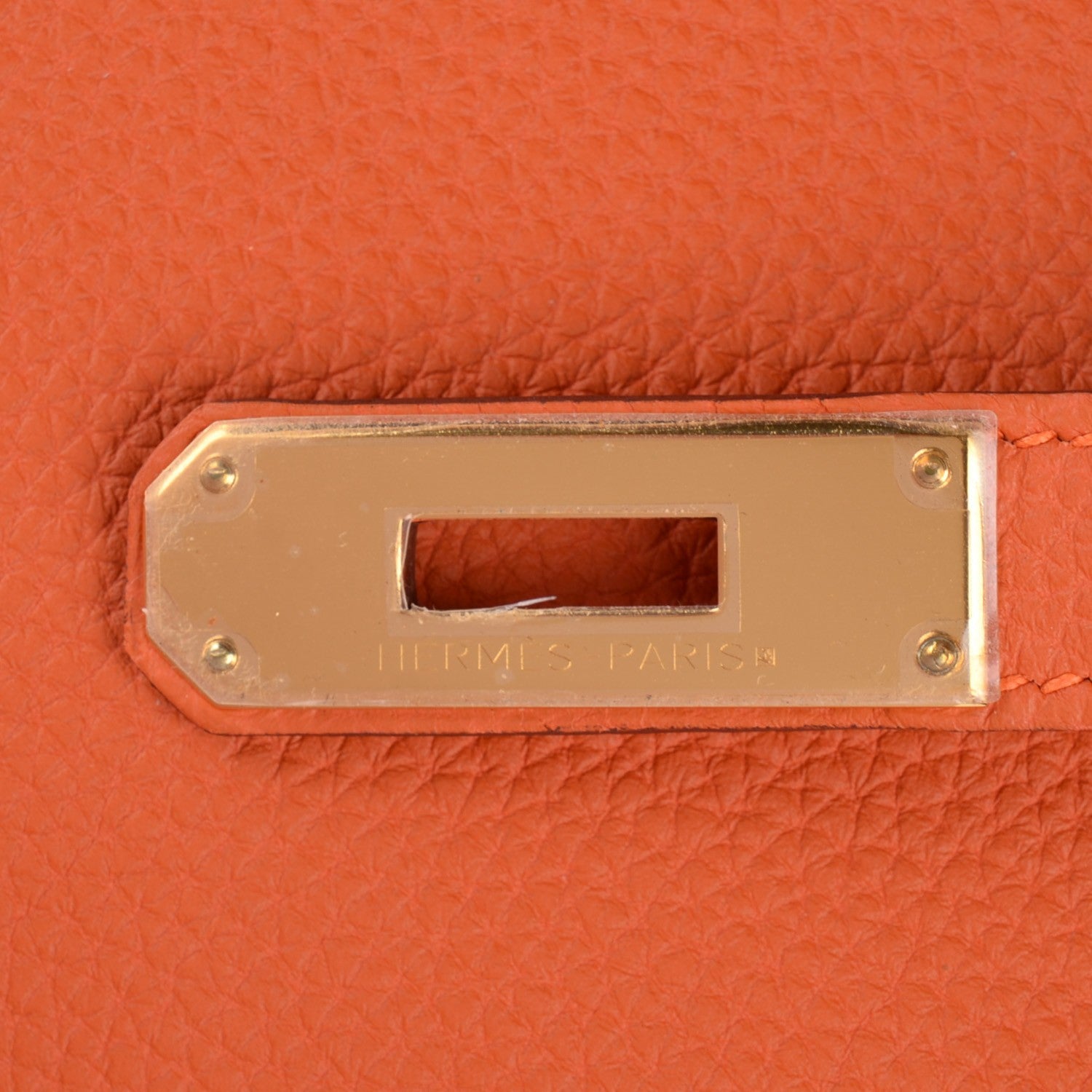 Hermes Togo Birkin 35 Orange 10 of 17