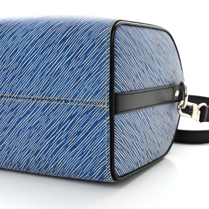 Louis Vuitton Epi Speedy Bandouliere 25 Denim Light 10 of 14