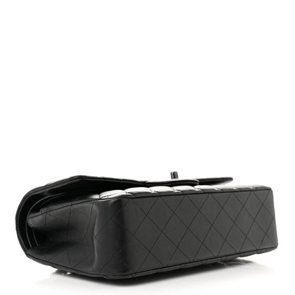 Chanel Lambskin Quilted Medium Double Flap So Black 4 of 11