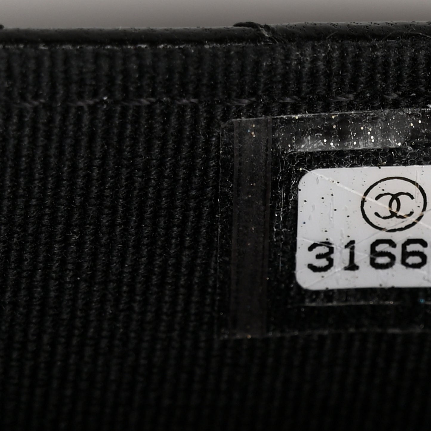 Lambskin Quilted Top Handle Flap Coin Purse With Chain Black