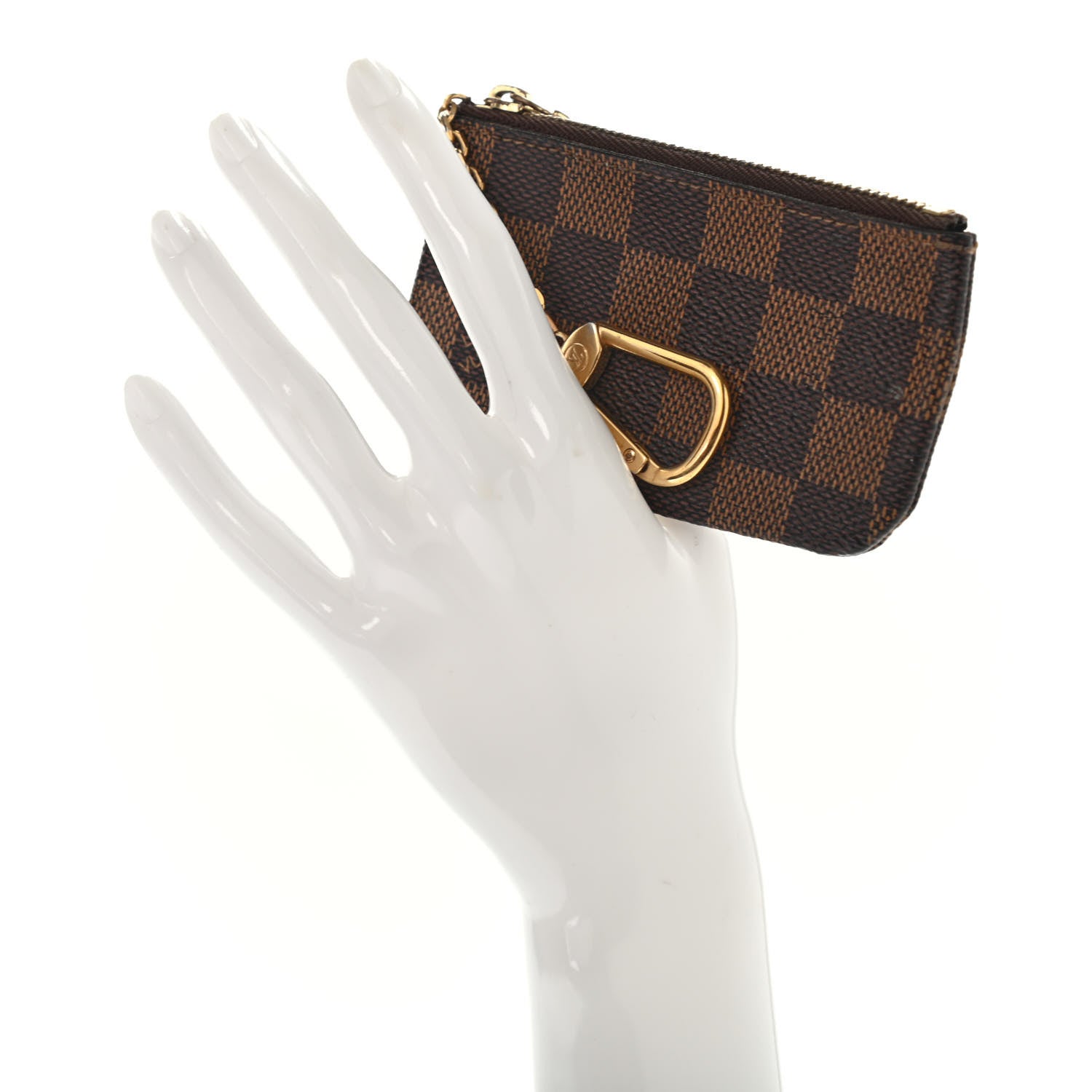 Louis Vuitton Damier Ebene Key Pouch 2 of 6