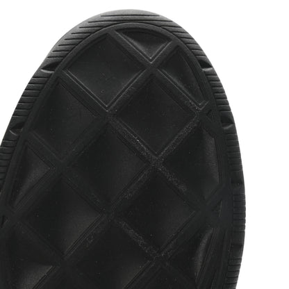 Chanel Velvet Calfskin Mixed Fibers CC Sneakers 38.5 Black 9 of 9