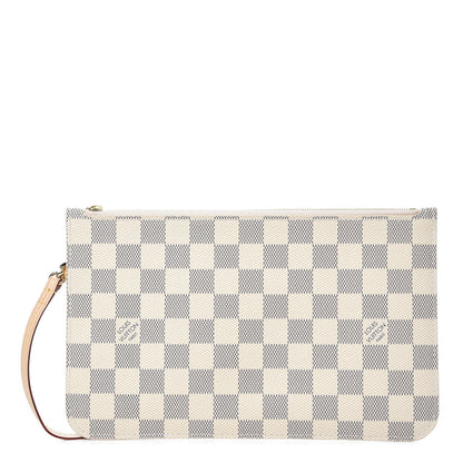 Louis Vuitton Damier Azur Neverfull MM GM Pochette 1 of 8