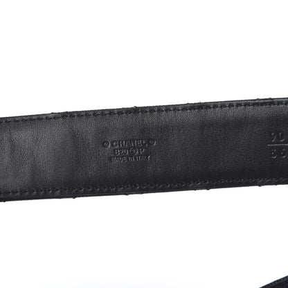 Chanel Caviar Quilted CC Chain Belt 90 36 Black 4 of 5