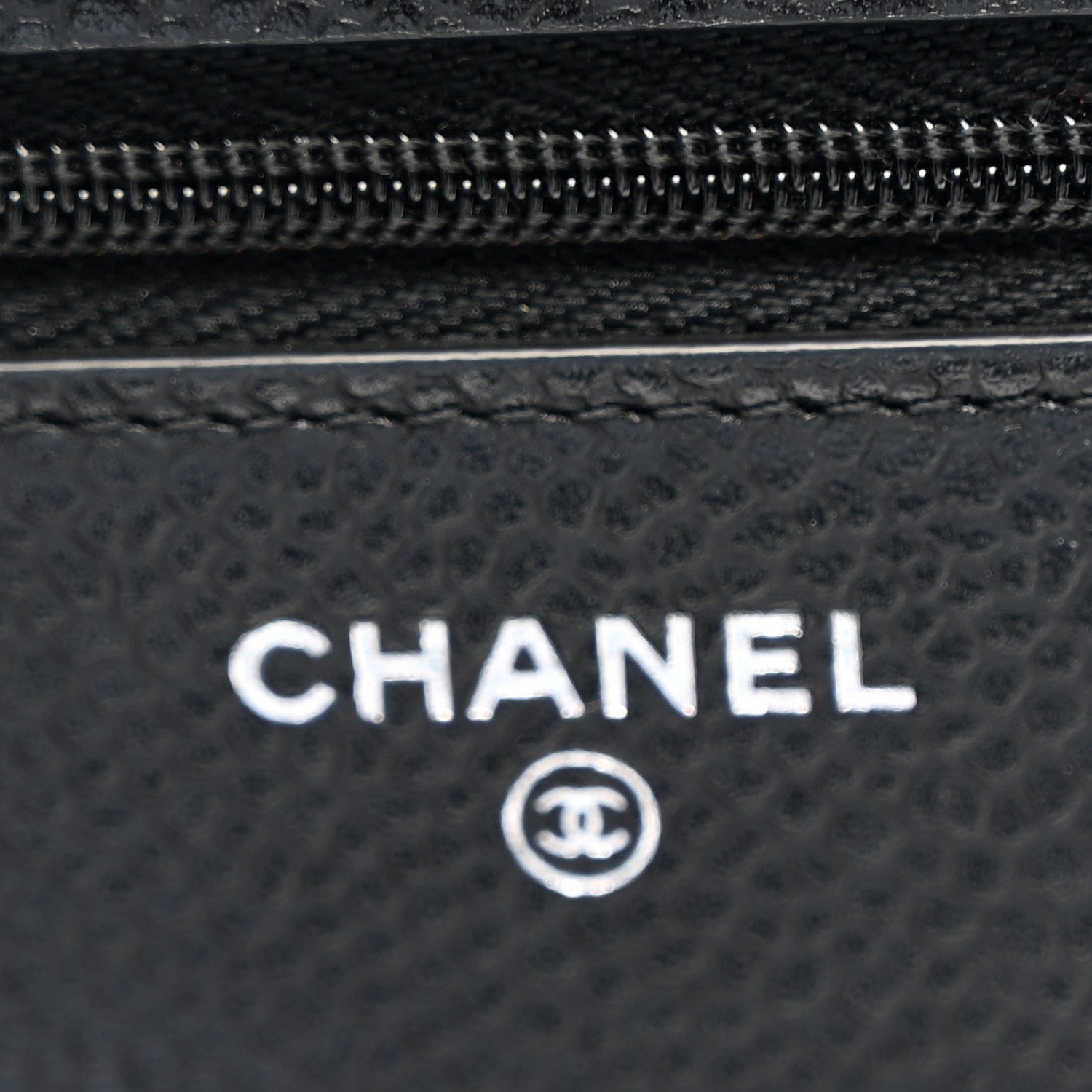 Chanel Caviar Quilted Wallet on Chain WOC Black 6 of 11