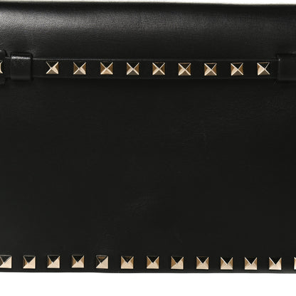 Valentino Garavani Nappa Rockstud Wristlet Clutch Black 9 of 14