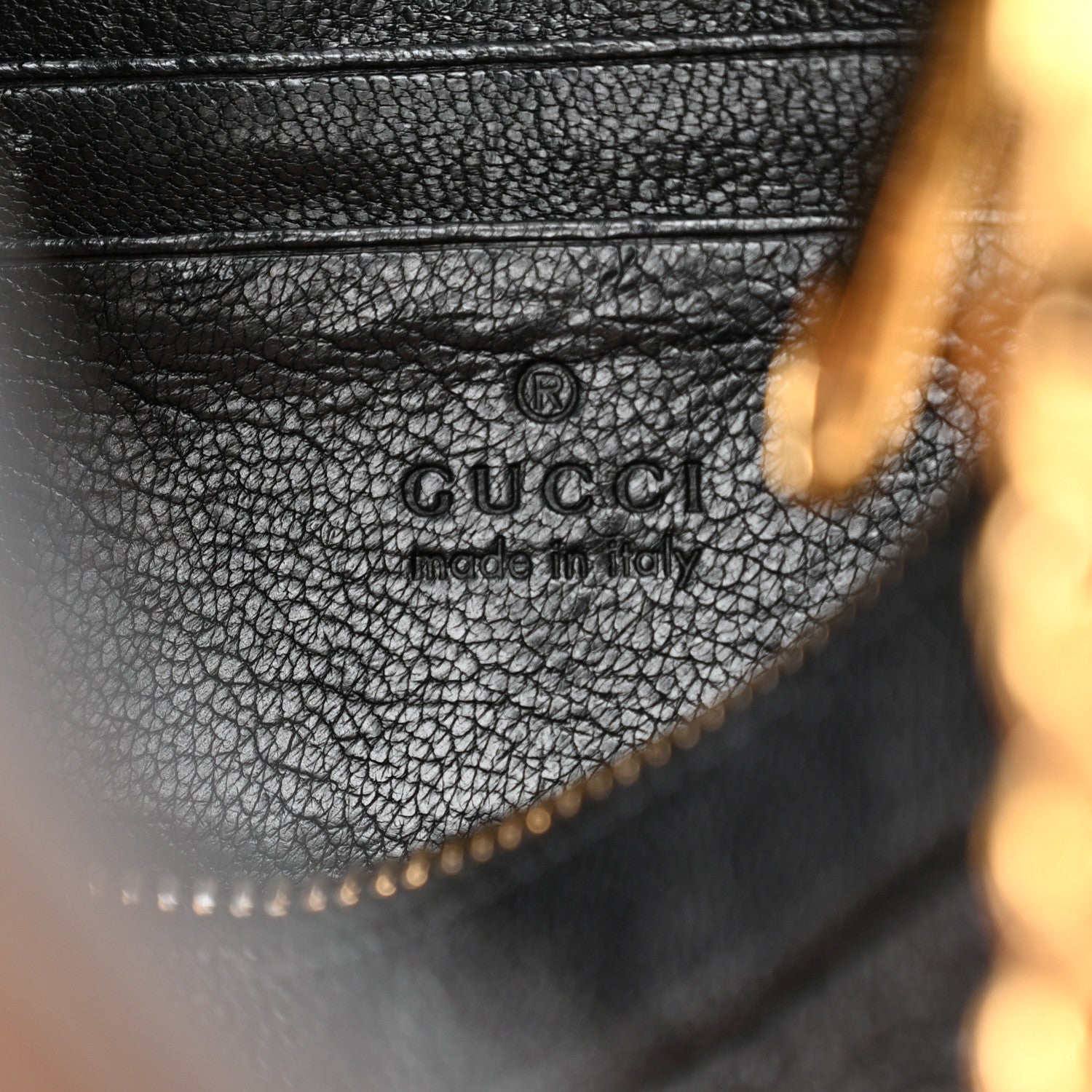 Gucci Goatskin Small Aphrodite Shoulder Bag Black 6 of 10