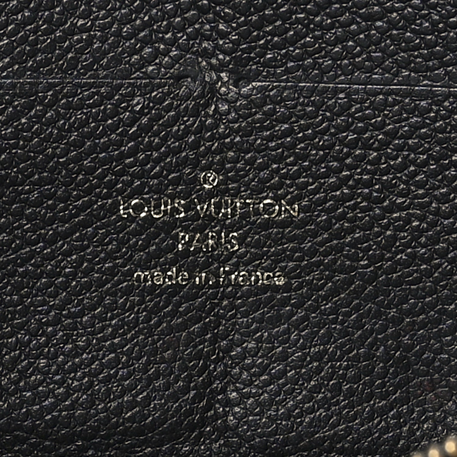 Louis Vuitton Empreinte Zippy Wallet Black 6 of 12