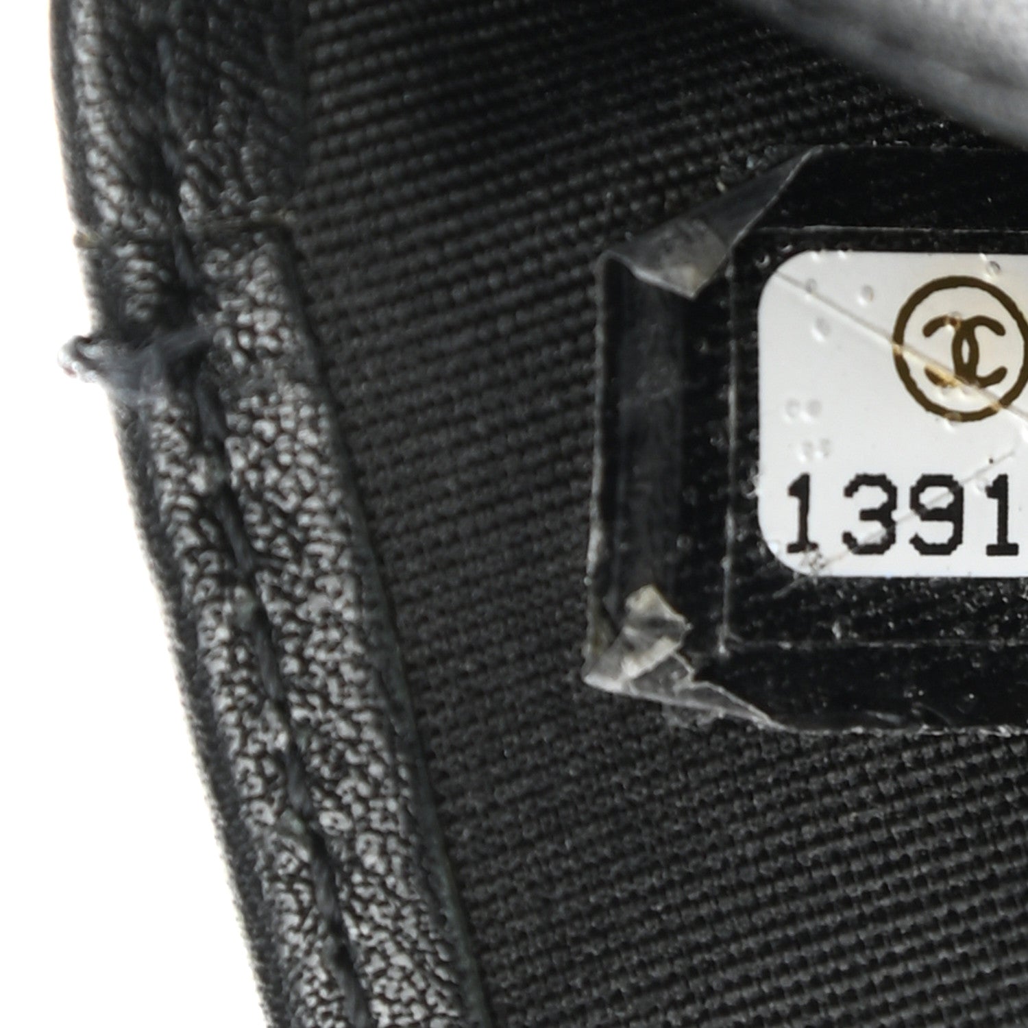 Chanel Caviar Sevruga Long Flap Wallet Black 8 of 8