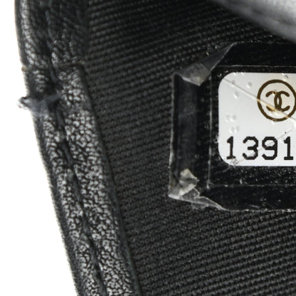 Chanel Caviar Sevruga Long Flap Wallet Black 8 of 8